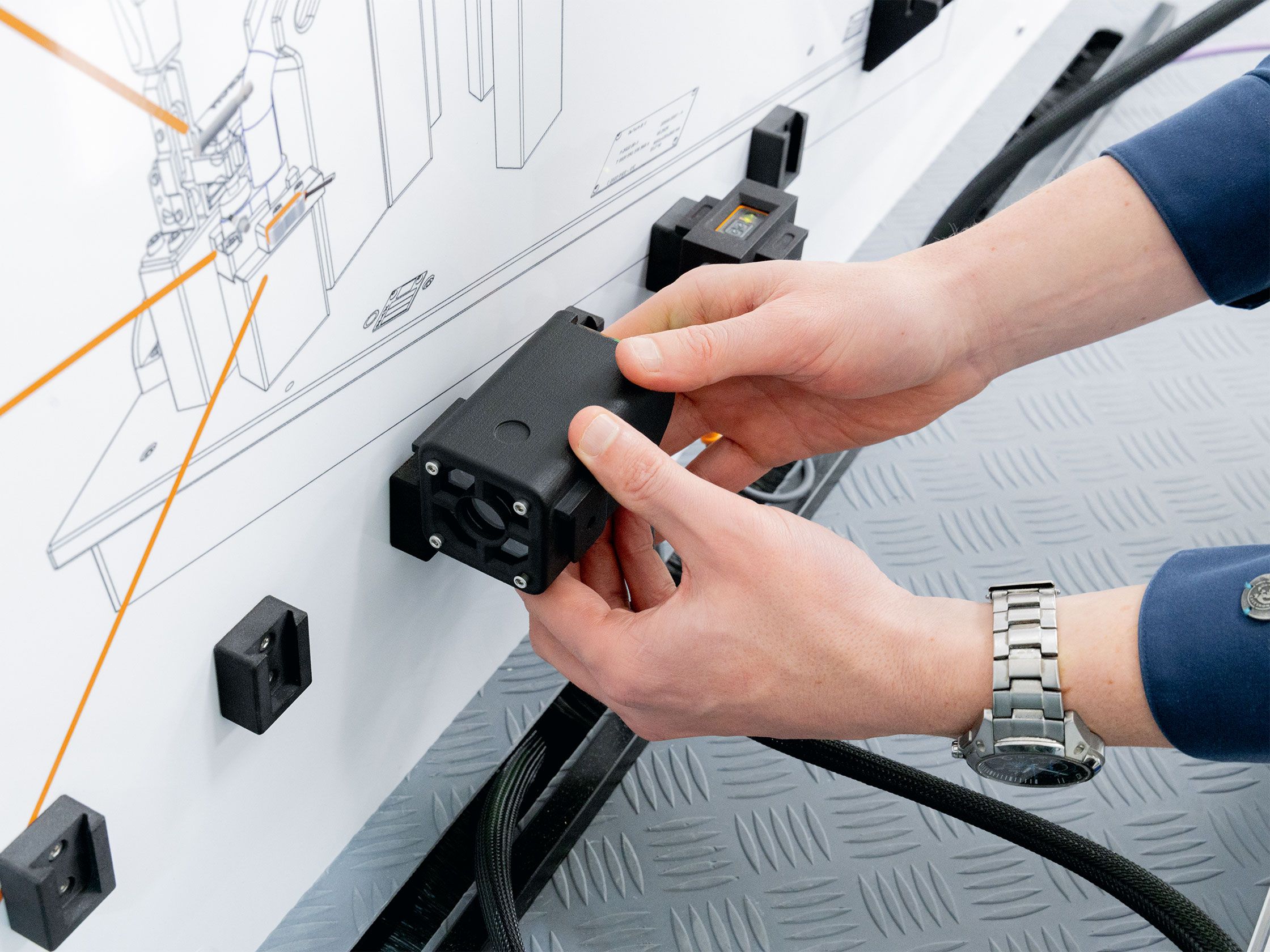Application report: GeTech – sensor-based check gauges for pipes - ifm