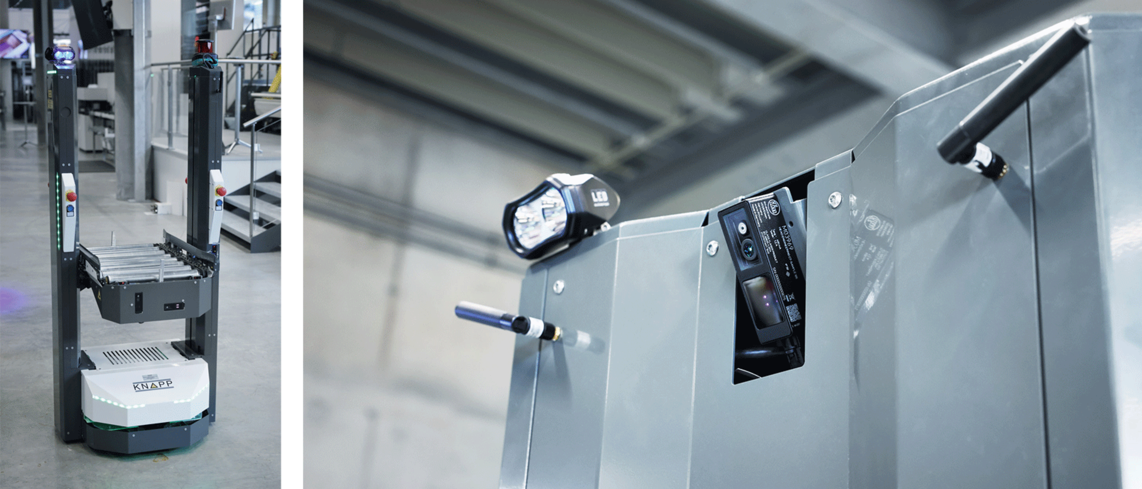 Ifm Camera Software Application report: KNAPP – 3D camera system in mobile robots - ifm
