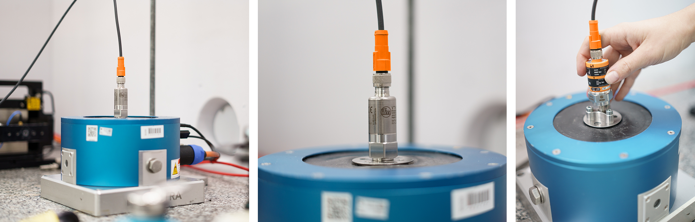 Ifm Table Calibration of vibration sensors - ifm