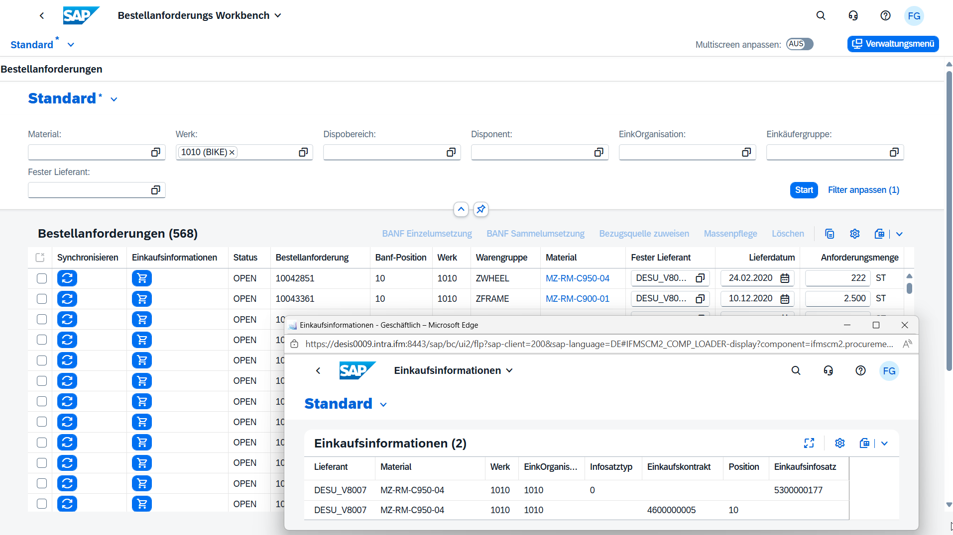 Release 26.0: Neue Features im Procurement - ifm