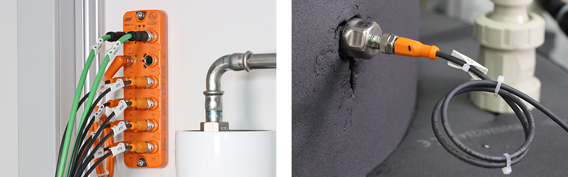 Flush pressure sensor for industrial applications - ifm