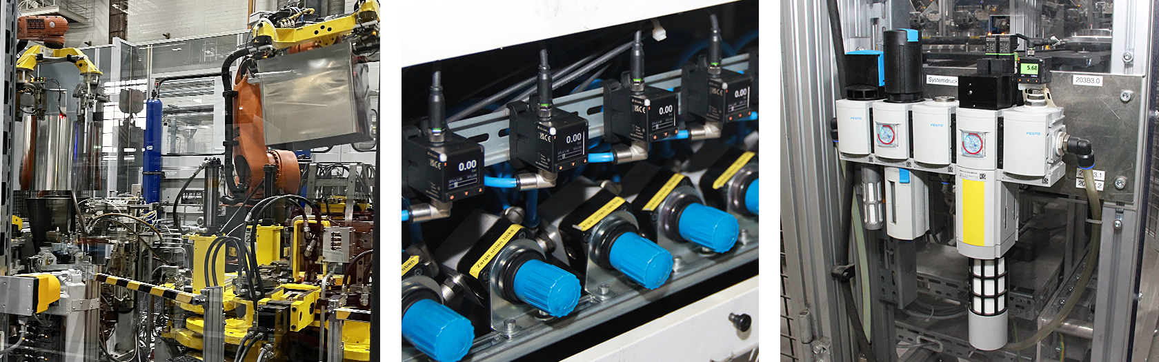PQ compact pressure sensor for pneumatic applications - ifm