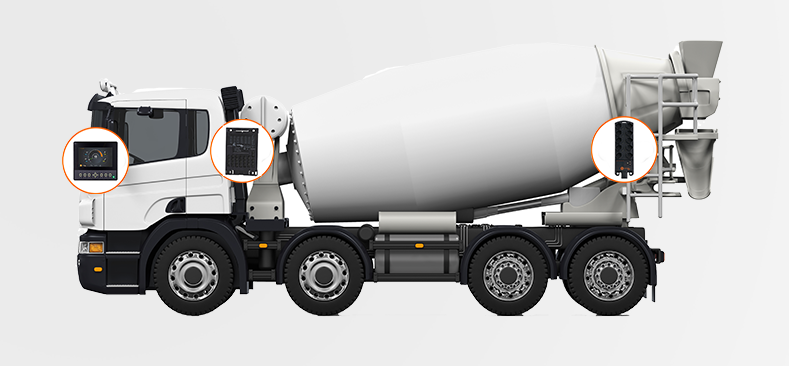 ifm Control System Solutions for Concrete Mixer