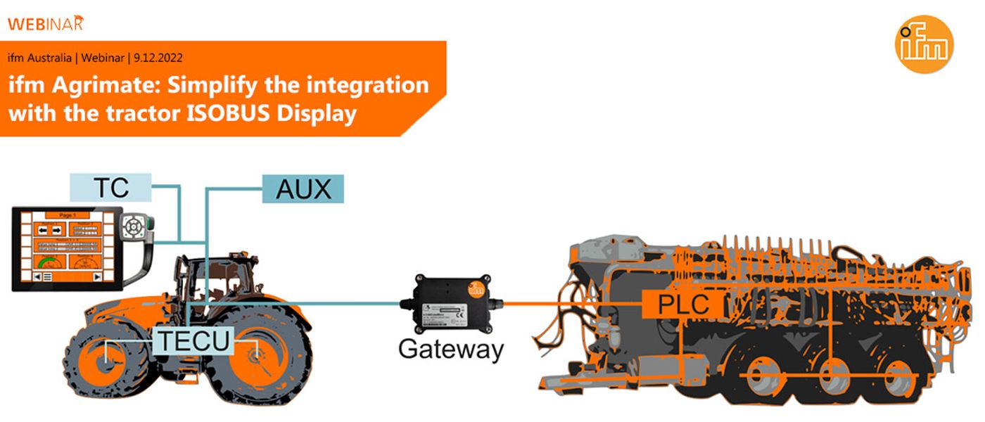 Webinar OnDemand: ifm Agrimate - ifm