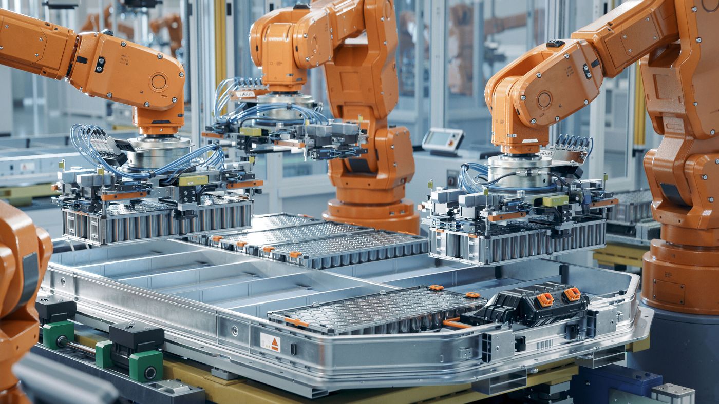 Robotic Battery Module Assembly System Track & trace in battery module assembly - ifm