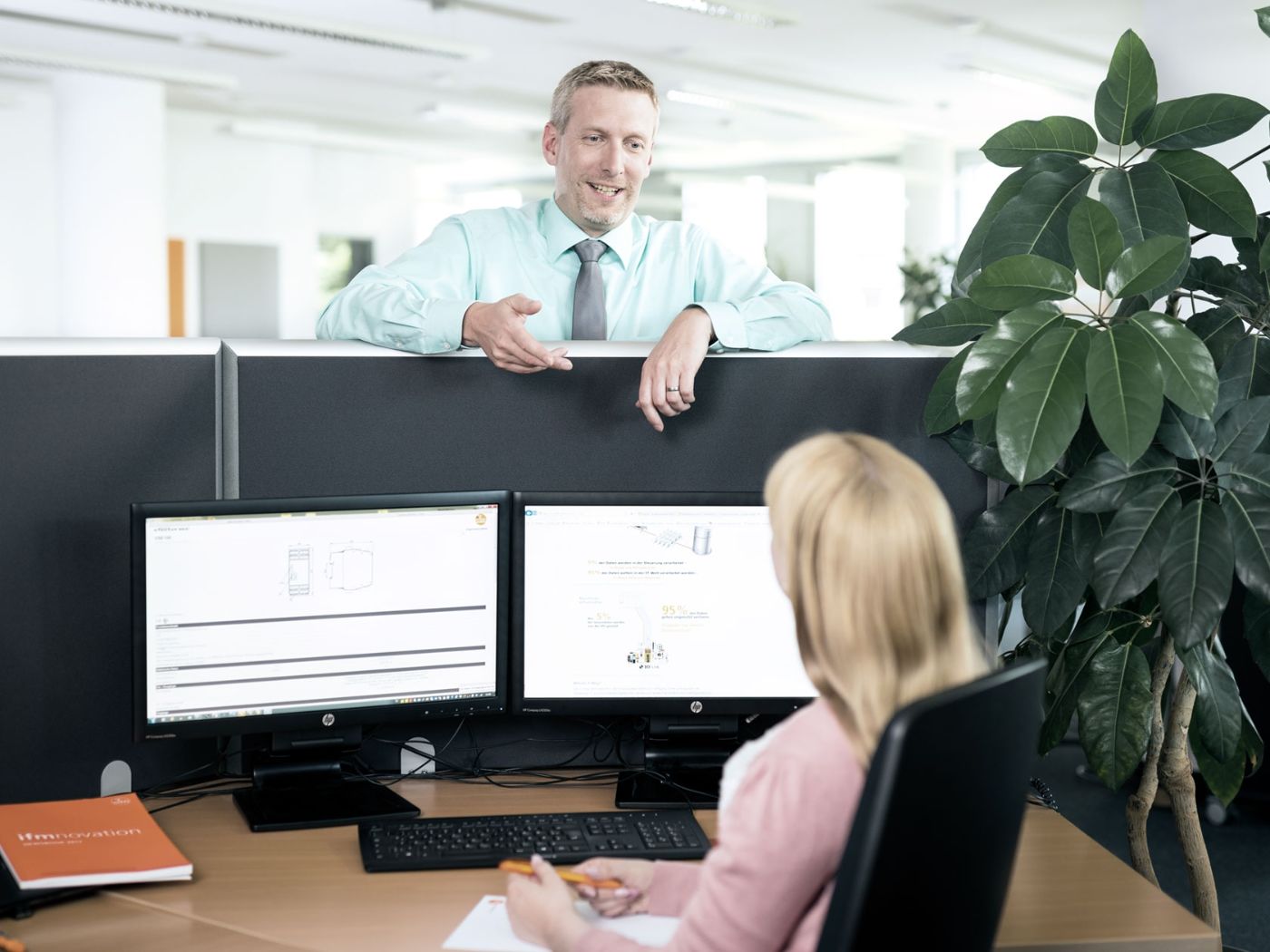 Nehmen Sie gerne Kontakt zu uns auf! ifm