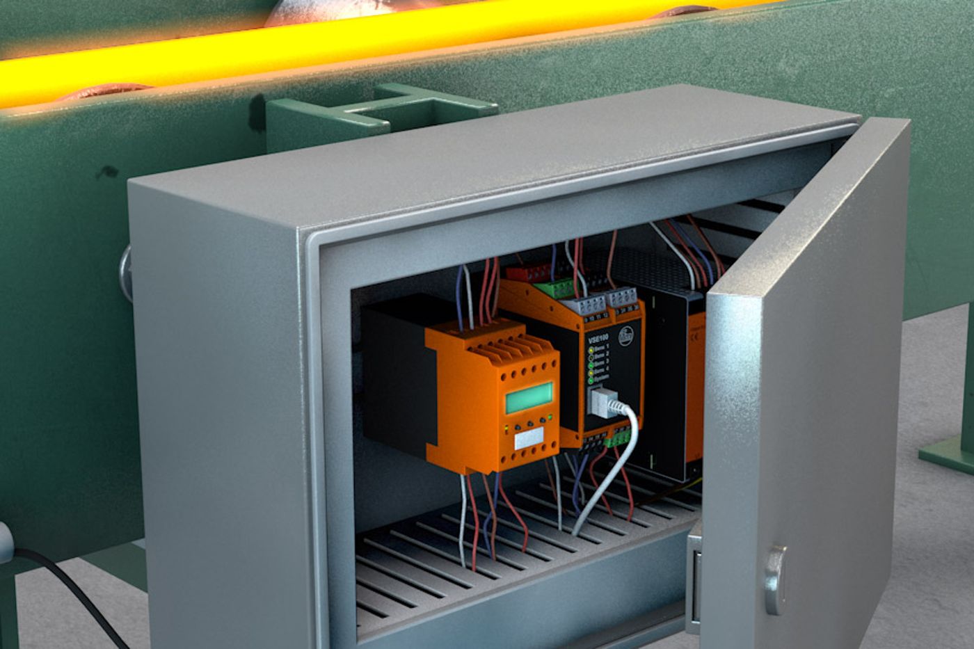 Decentralised speed monitoring - ifm