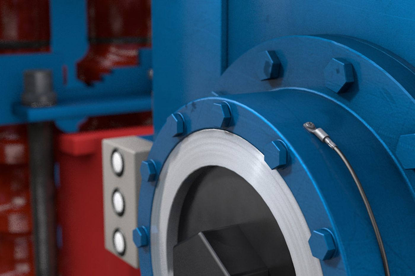 Temperature monitoring on rolling stand bearings ifm