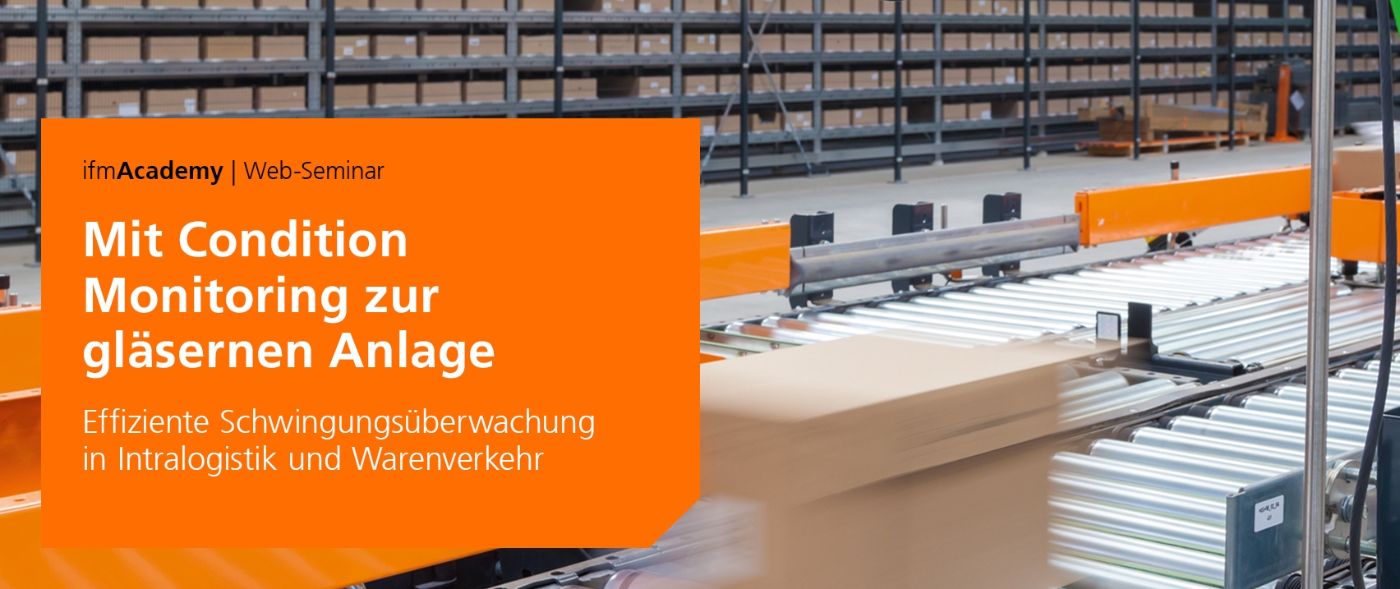 Condition Monitoring in Intralogik und Warenverkehr - ifm