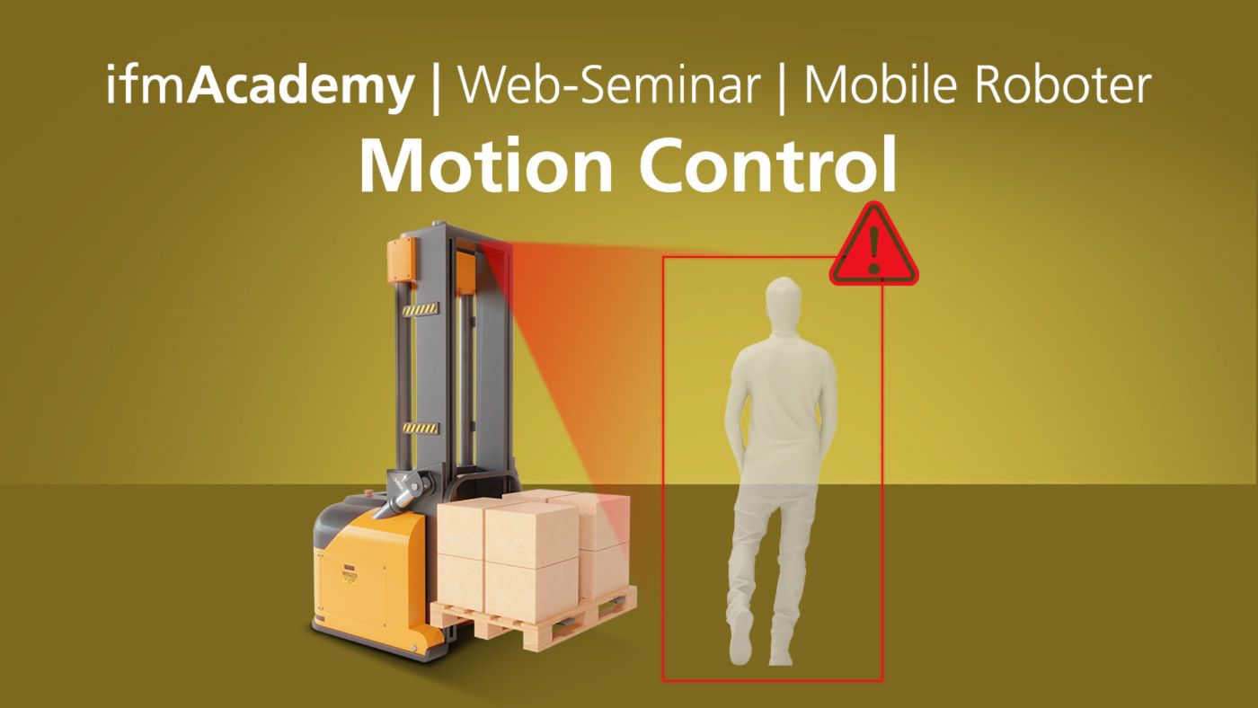 Motion Control Safe Stop Webinar On-Demand: Safe Motion Control - ifm