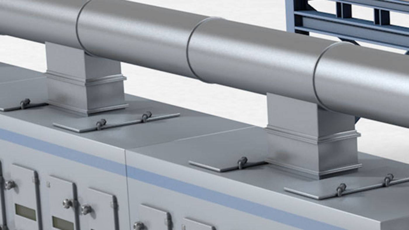Measuring the air flow rate ifm