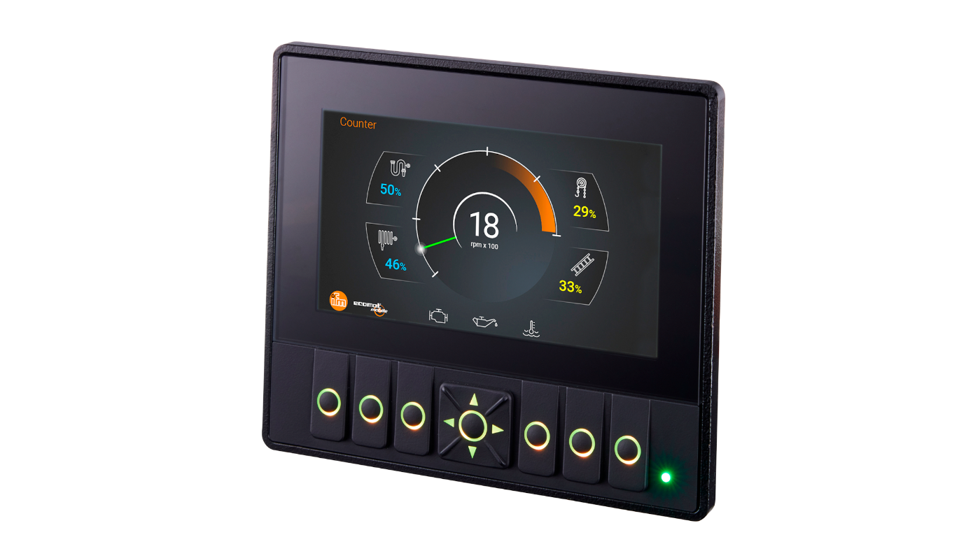 A compact display at the heart of the mobile machine - ifm