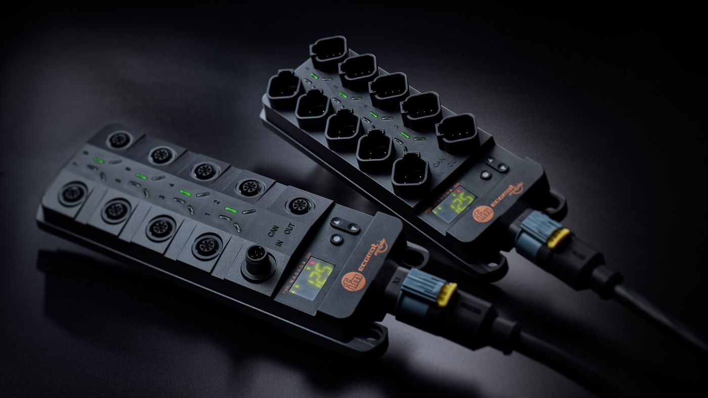 I/O modules – decentralised connection to the controller - ifm