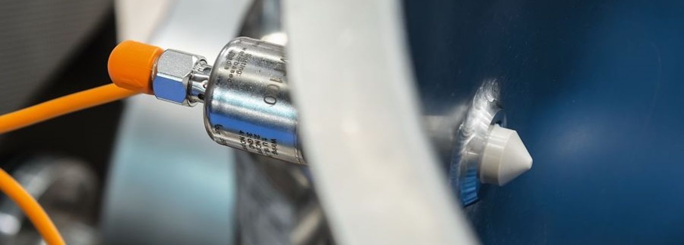 Sanitary point level sensor applications ifm