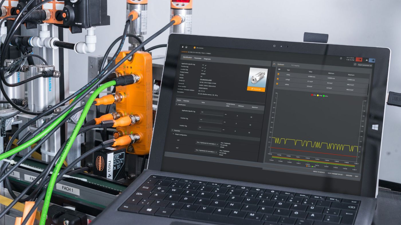 Parameter setting of IO-Link sensors - ifm