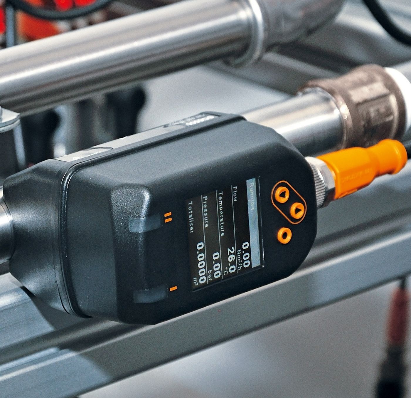 Gas flow meter - ifm