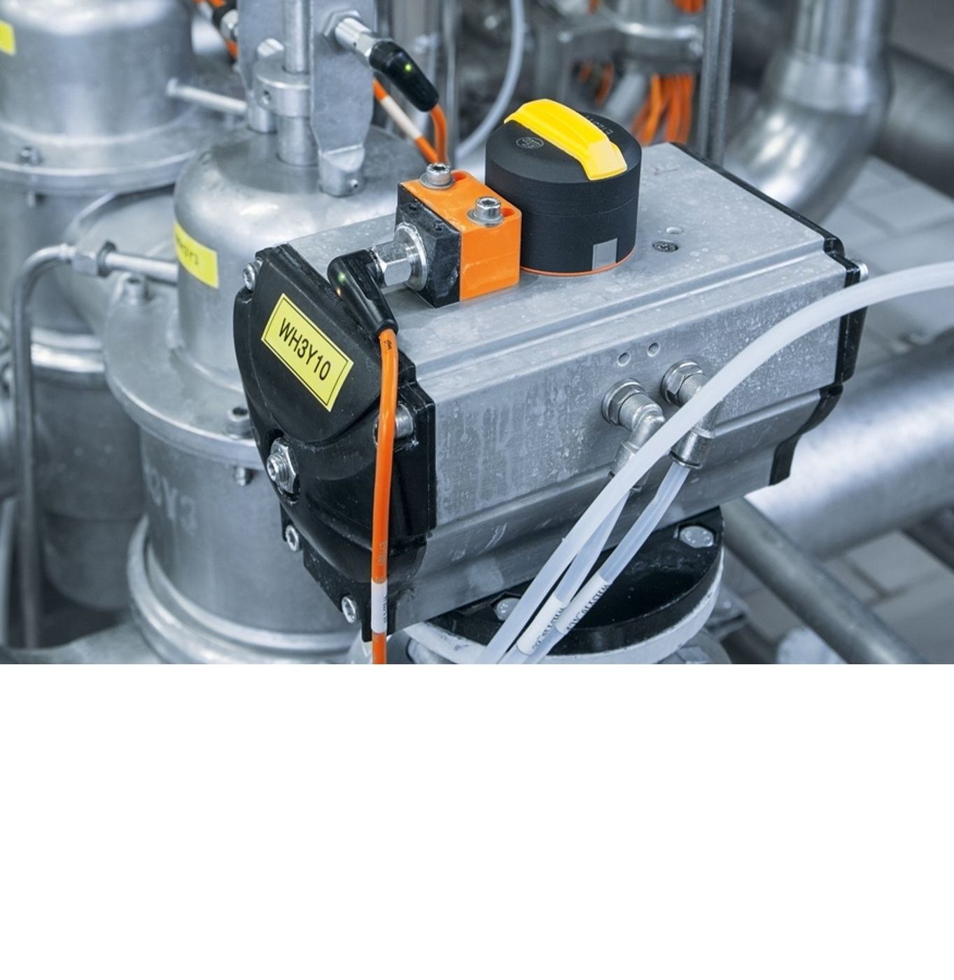 Position feedback for valve actuators ifm