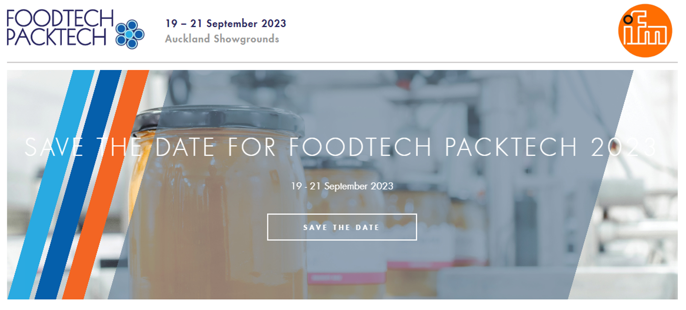 Foodtech Pack Tech ifm at FoodTech PackTech 2023 - ifm