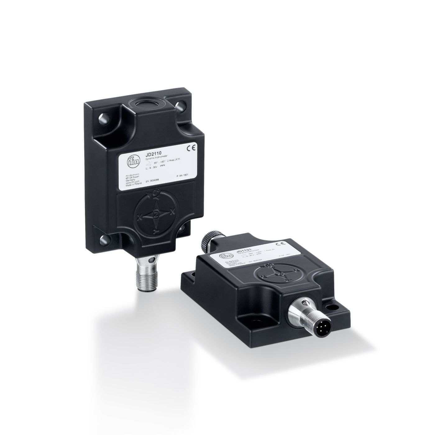 Dynamic inclination sensors ifm