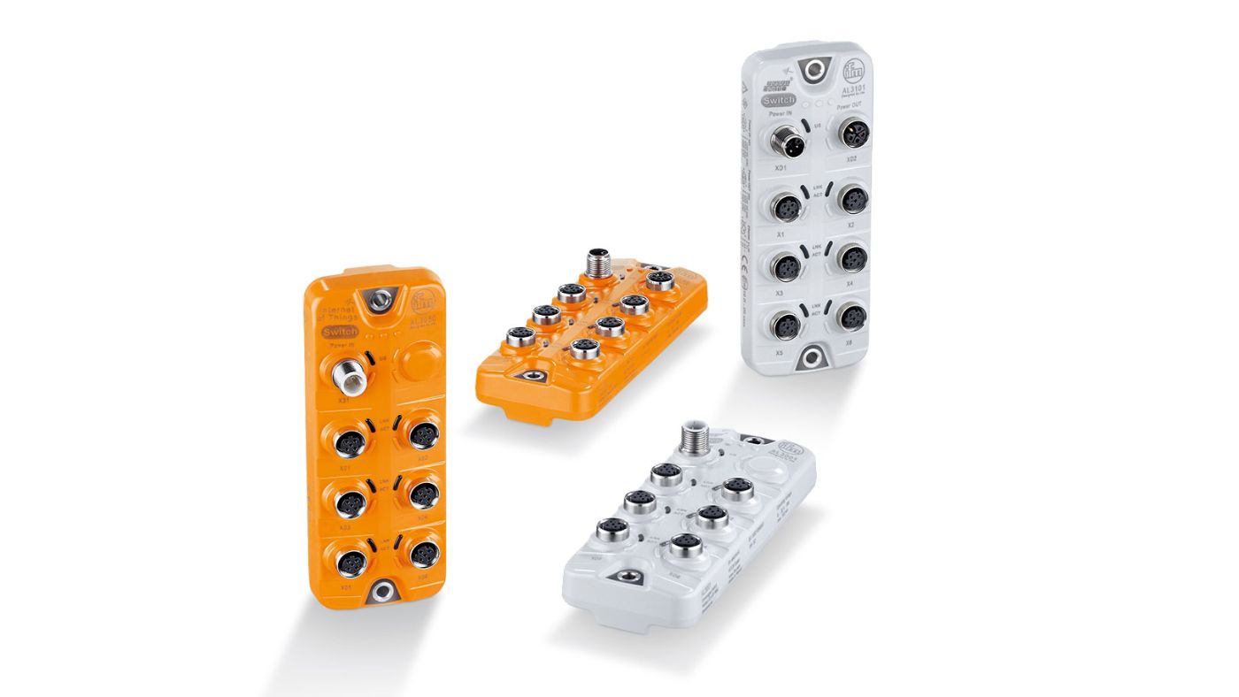 Our product selection for Ethernet switches - ifm
