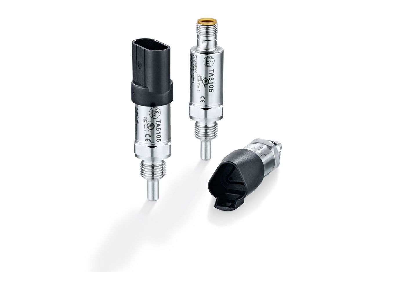 Temperature sensors with DEUTSCH, AMP or M12 ifm