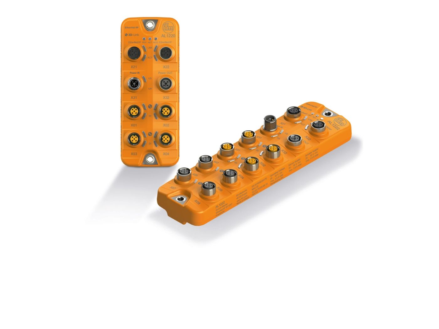 IO-Link master with extra power - ifm