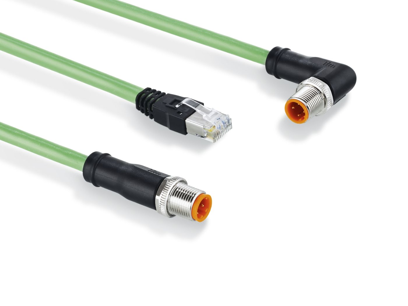 ecolink M12 / RJ45: Cables Ethernet para aplicaciones industriales - ifm