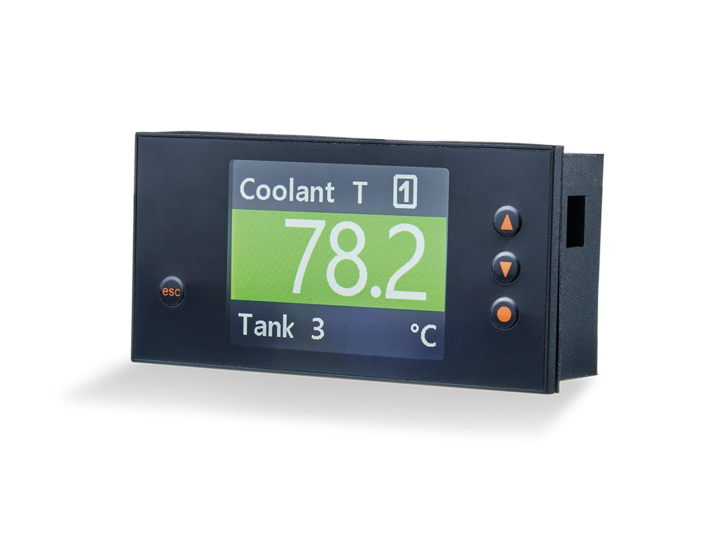 Multifunction display for various measured values - ifm