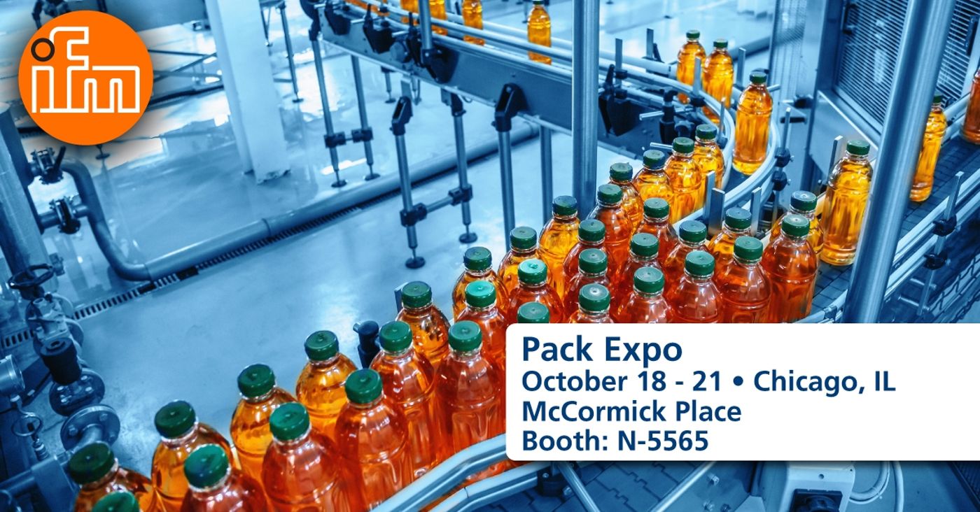 Impack Event ifm at Pack Expo - ifm