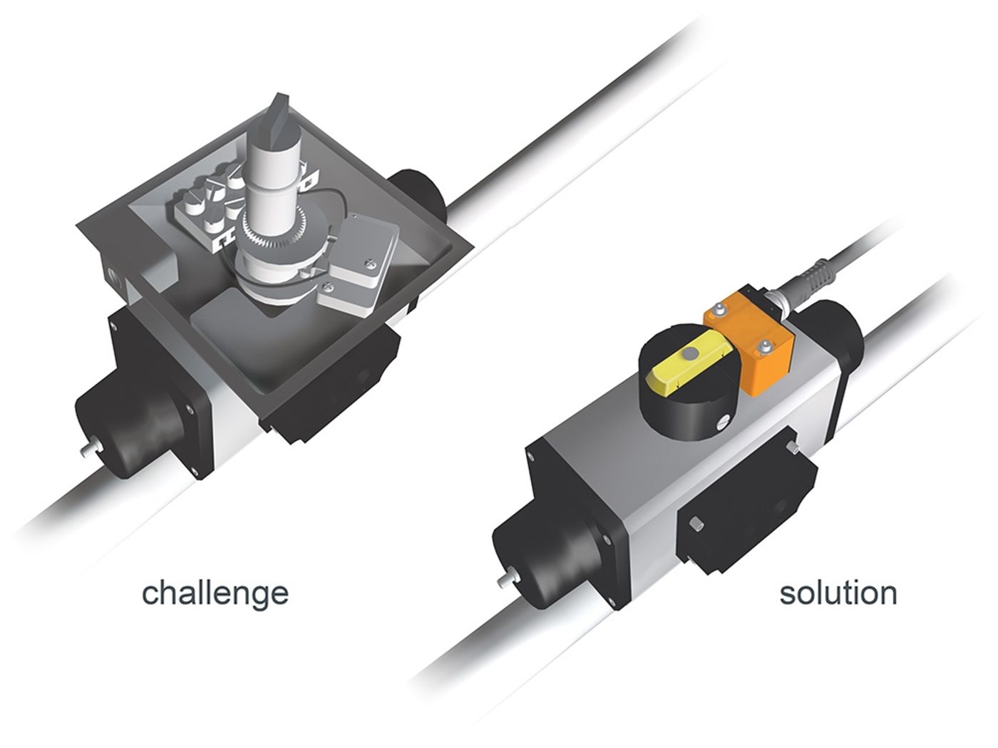 Manual valve position solutions - ifm