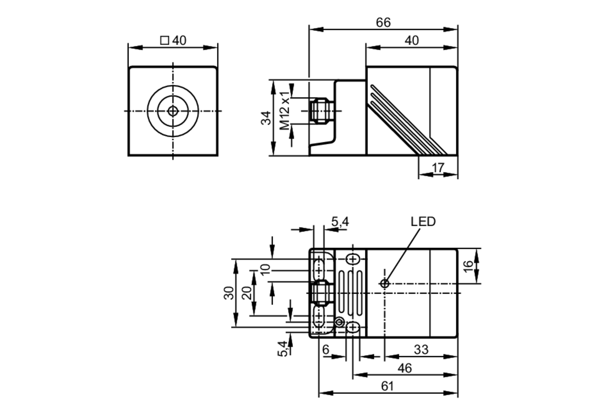 NM501A Inductive NAMUR sensor ifm