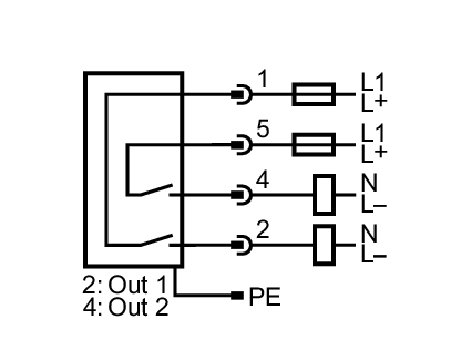 IN0118 - Induktiver Doppelsensor für Schwenkantriebe - ifm