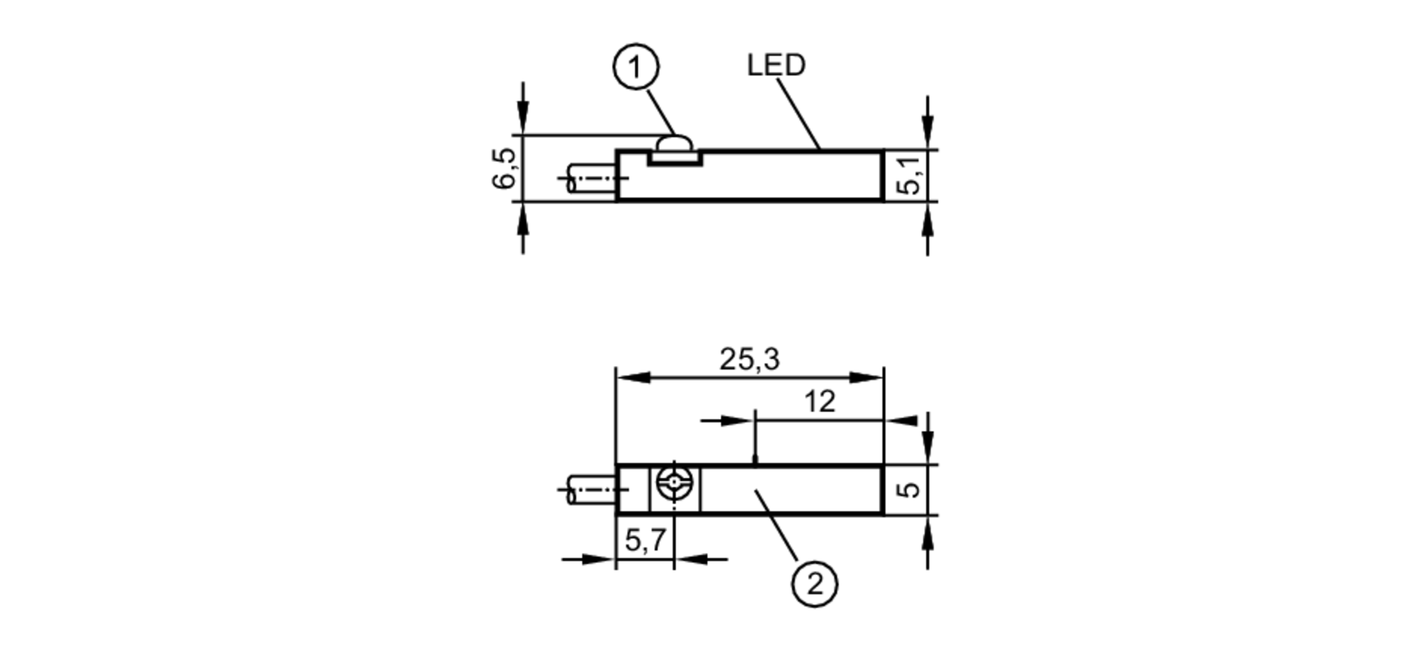 MK5156 - T-slot cylinder sensor - ifm