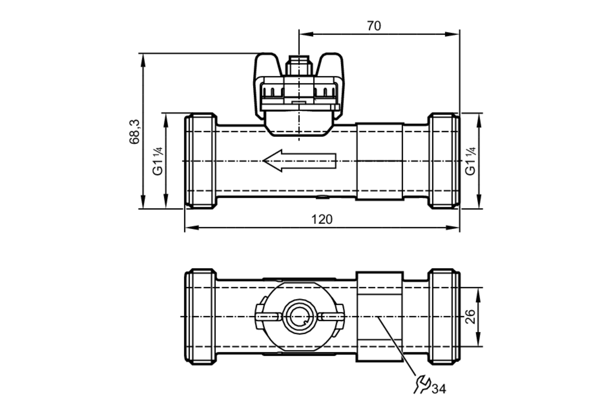 SV8150 Vortex flow meter ifm