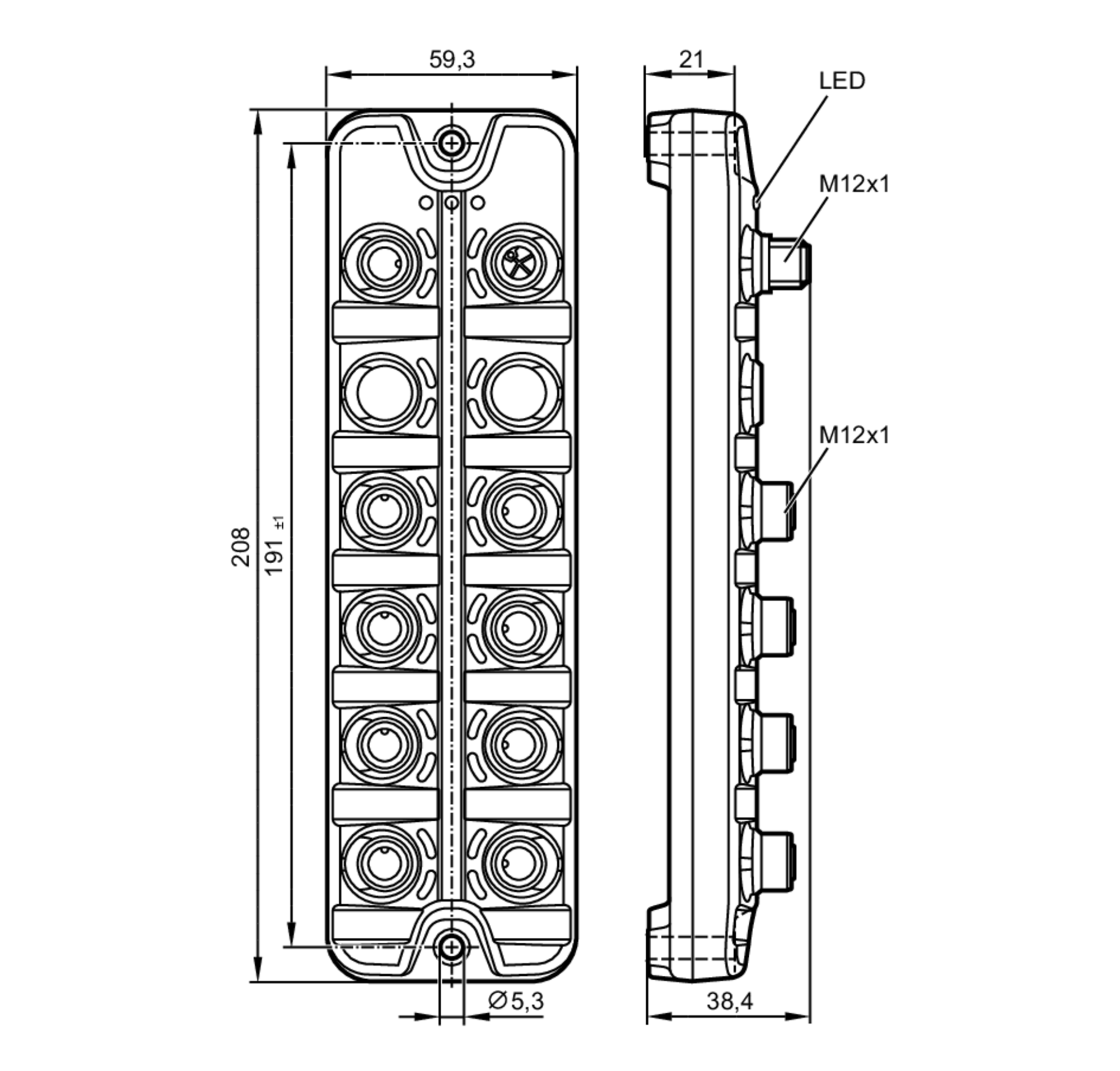 AL2605 - IO-Link input/output module - ifm