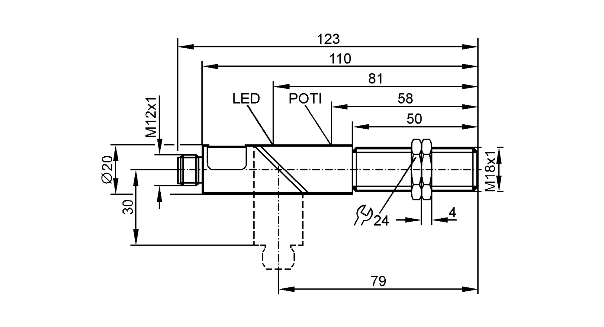 KG8500 - Capacitive sensor - ifm electronic