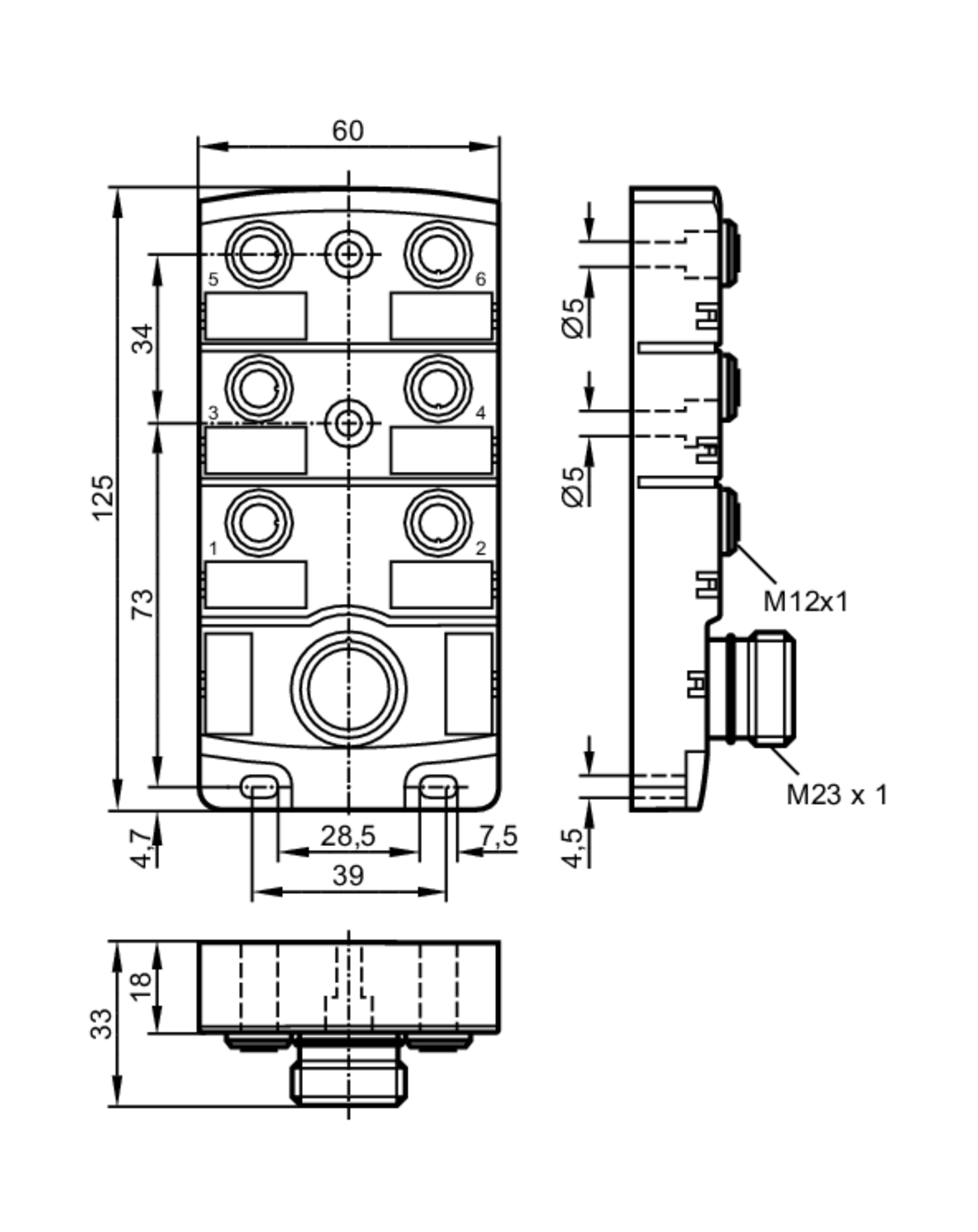 EBC007 - Wiring block - ifm electronic